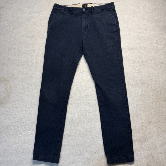 Other - J Crew Pants Blue Flex Chino Slim Fit Cotton Stretch Preppy Frat Boy Men's 32x32